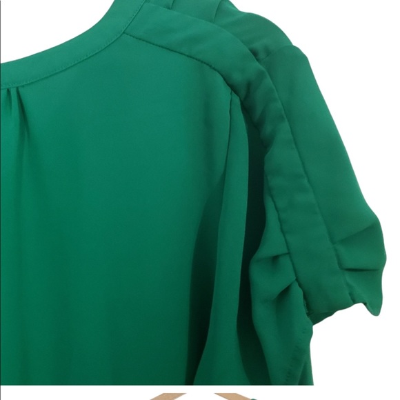 Pleione Green Blouse - Picture 7 of 8